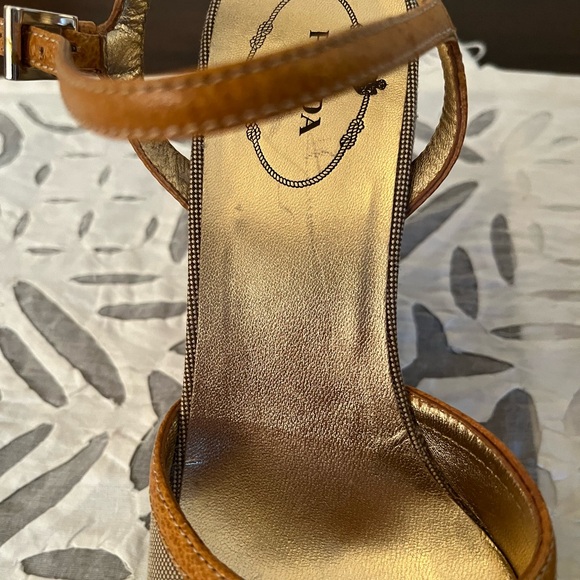 Vintage Prada wedge sandals - Picture 6 of 12